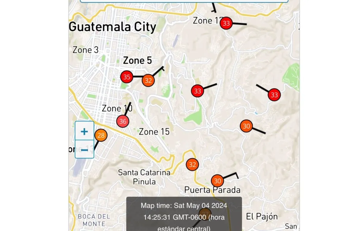 Alerta por Ola de Calor en Guatemala Recomendaciones y Pronóstico