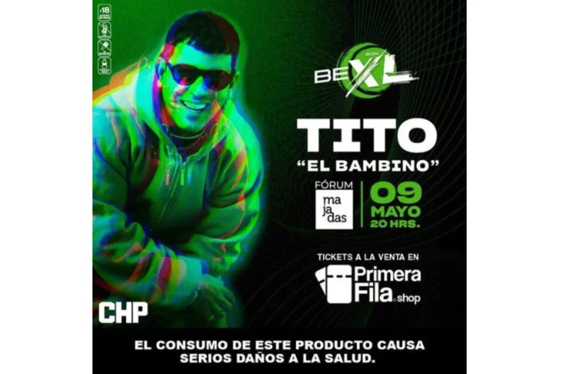 Boletos y precios de Tito El Bambino en Guatemala