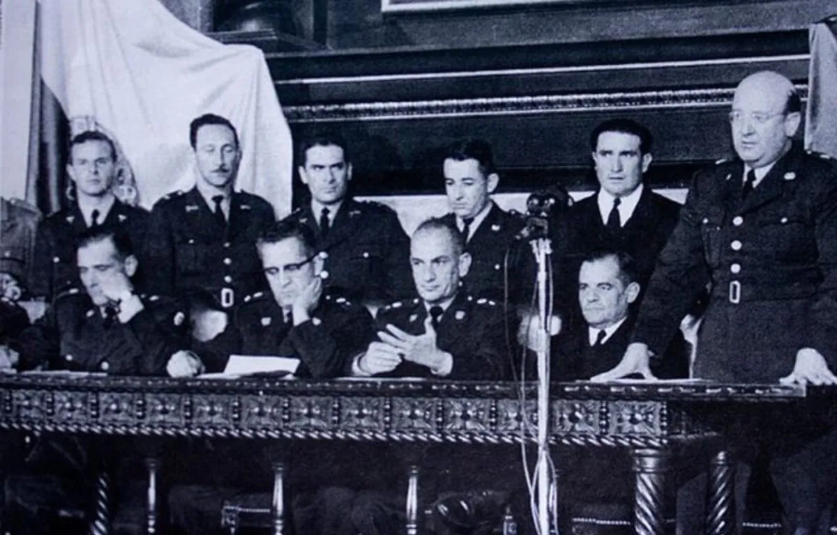 Composición de la Junta de Gobierno (1957)