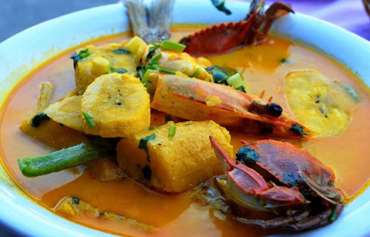 Ingredientes Tikini, platillo tradicional de Livingston, Izabal