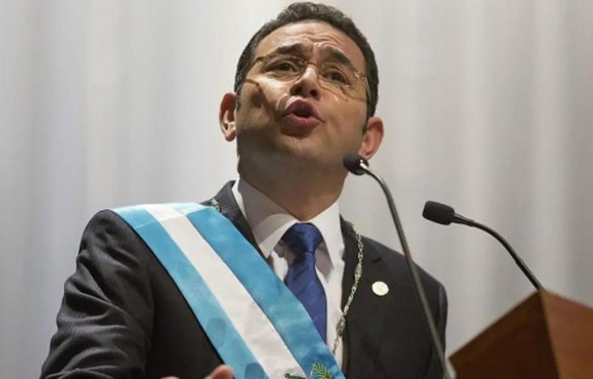 Inicio en la Política del Presidente Jimmy Morales