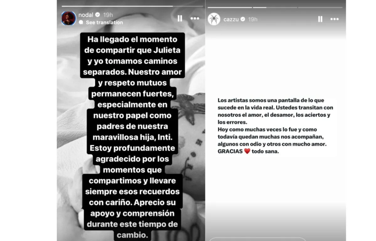 La Separación de Nodal y Cazzu