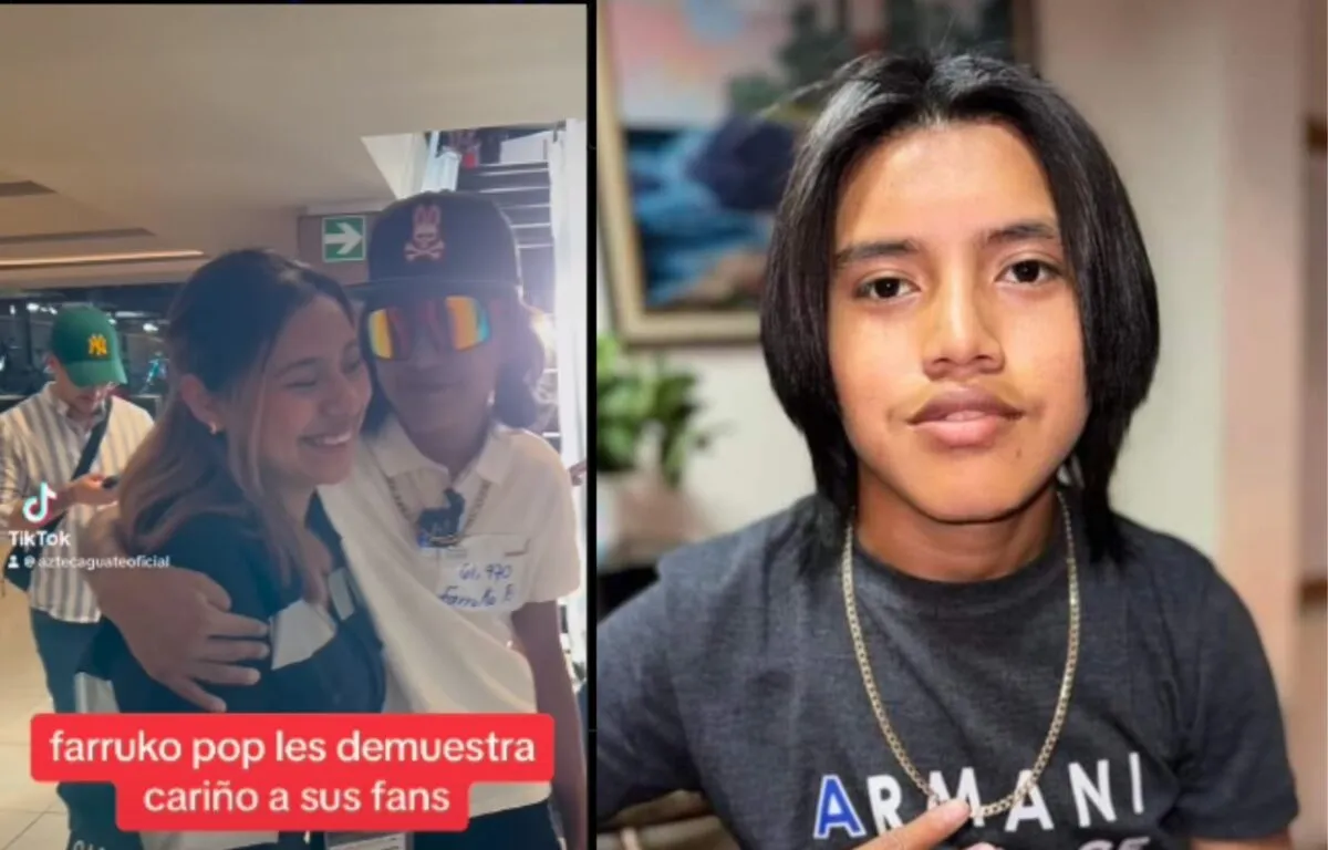 La forma con la que Farruko Pop les demuestra cariño a sus seguidoras en su llegada a XELA TV Azteca