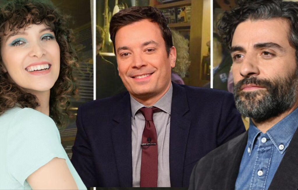 Lo que paso con Gaby Moreno y Óscar Isaac en el detras de escena del Programa Tonight Show de Jimmy Fallon