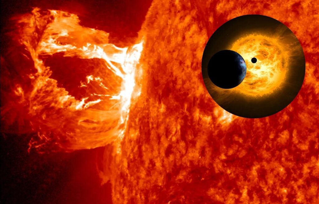NASA Revela Video de la tormenta Solar mas grande vista en Casi Dos Décadas