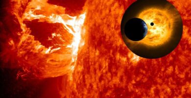 NASA Revela Video de la tormenta Solar mas grande vista en Casi Dos Décadas