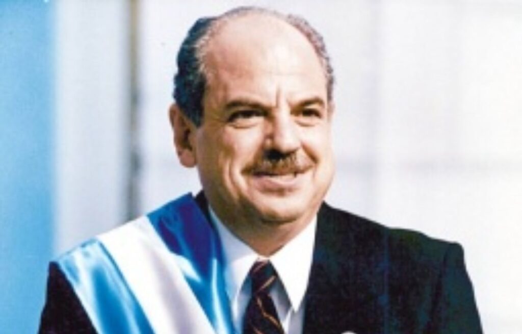 Presidente Jorge Antonio Serrano Elías (1991-1993) de Guatemala