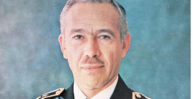 Presidente Kjell Eugenio Laugerud García (1974-1978) de Guatemala