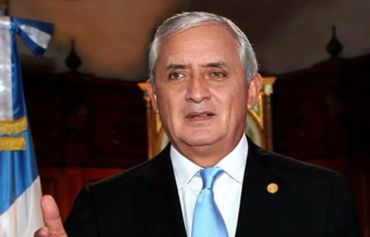 Presidente Otto Pérez Molina (2012-2015) de Guatemala