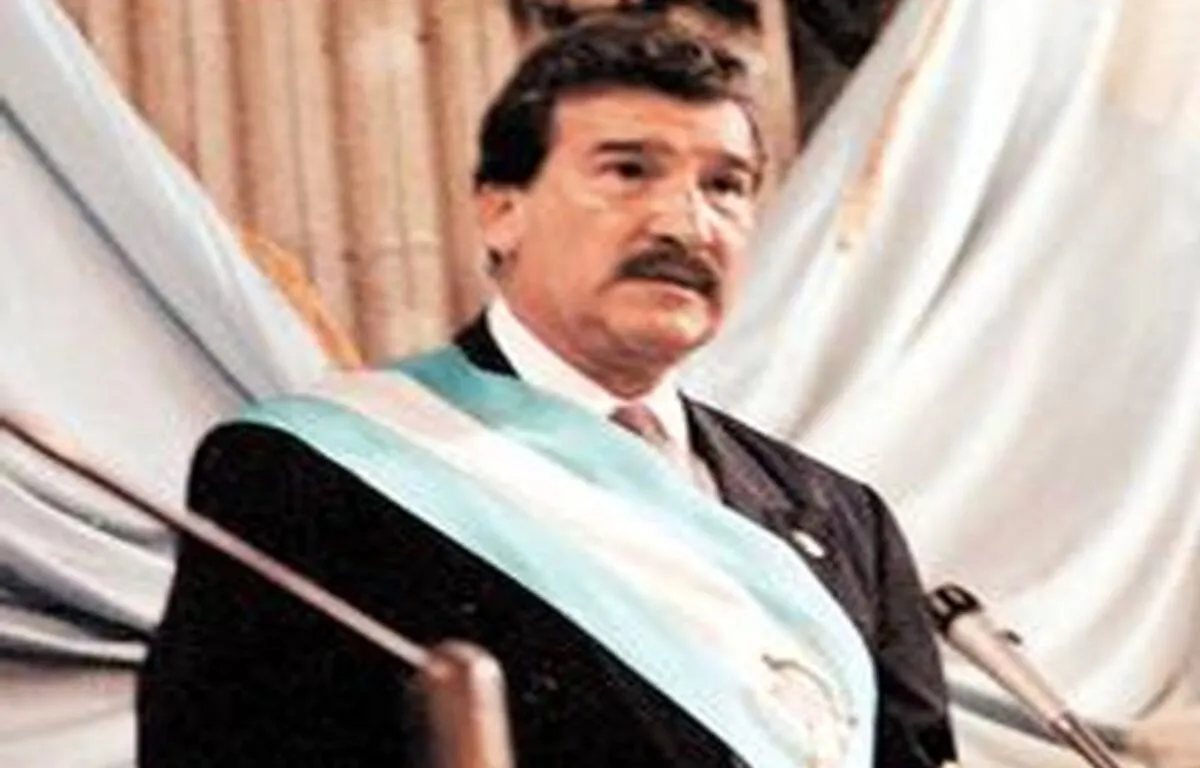 Presidente Ramiro de León Carpio (1993-1996) de Guatemala