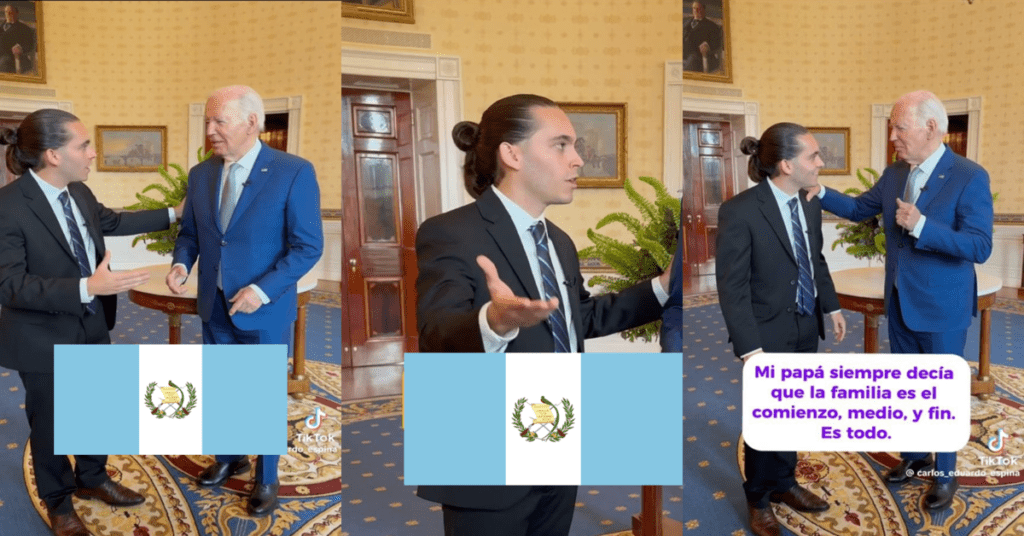 Así fue la reunión de Carlos Espina con Biden en beneficio de los migrantes