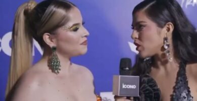 Critican a Entrevistadora en Premios Ícono por burlarse de Allisson Valdez
