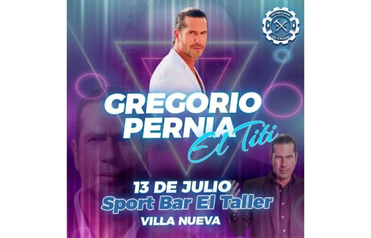 Detalles del Concierto de Gregorio Pernía en Guatemala