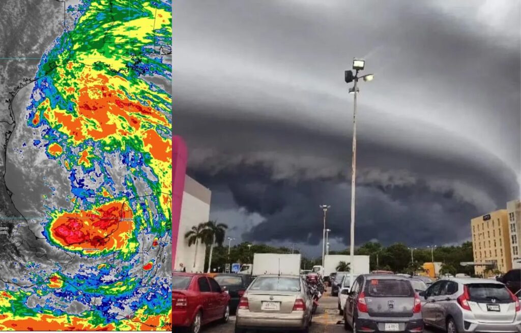 Informan como el Ciclón Alberto Tocará Tierra en México y afectará a Guatemala