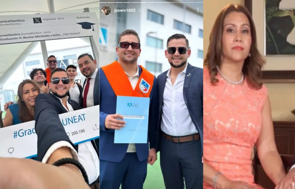 La Familia Morales en España Graduación de Samuel Morales