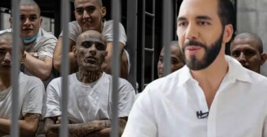 Periodista expone las condiciones deplorables que tienen los Presos en la Prisión de Bukele