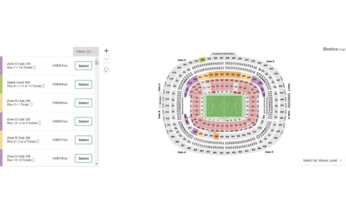 Precios de los Boletos Guatemala vs Argentina