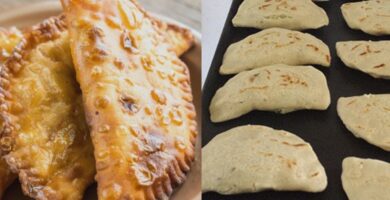 Receta de Empanadas de Loroco con Requesón Guatemaltecas