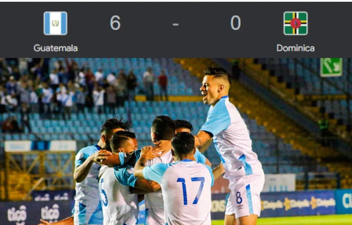 (VIDEO) Así fue la avalancha de goles que le propino Guatemala a Dominicana