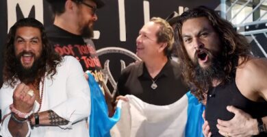 (VIDEO) Jason Momoa Posa con la Camisola y Bandera de Guatemala y la reacción de los Chapines es sorprendente