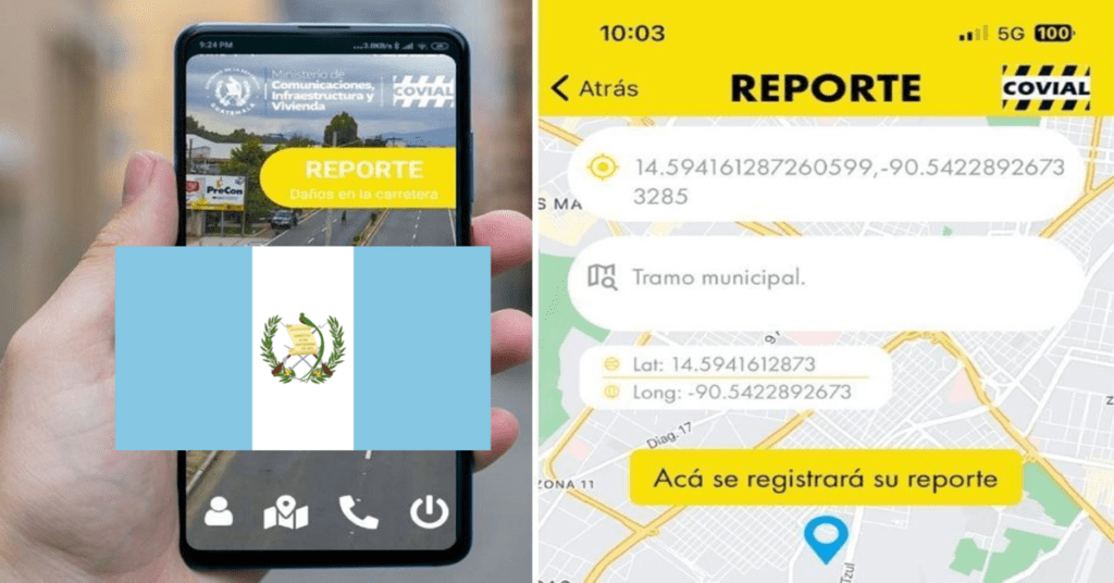 aplicación de daño vial en tu teléfono