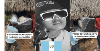 Así son entregados a familia de Farruko Pop los nuevos muebles