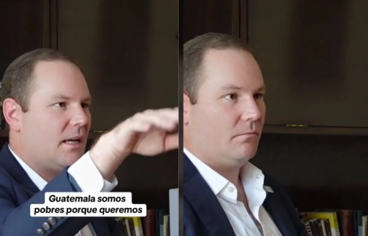 Guatemaltecos critican a Alvaro Arzú por irónico comentario en entrevista