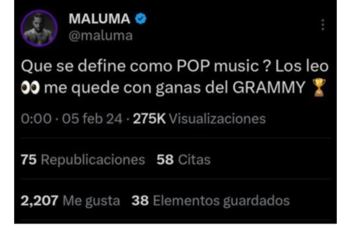 Incidentes Previos de Maluma