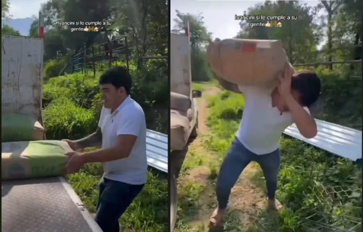 Ivancini y la promesa que le cumplió a una familia Mexicana