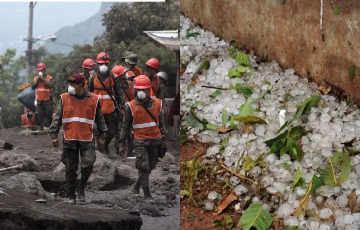 La Alerta de Insivumeh por Granizo y Fuertes Lluvias esta semana