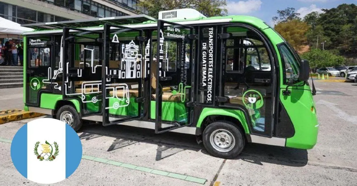 San Marcos pionero: ¡Primeros autobuses eléctricos en Guatemala!