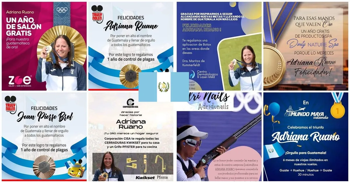 ¡Increíble! Estos son los Premios para medallistas olímpicos de Guatemala
