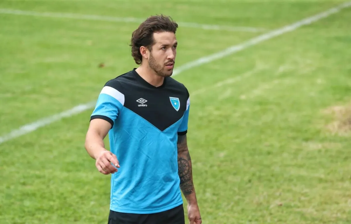 Aaron Herrera Orgulloso de Jugar para la Selección de Guatemala