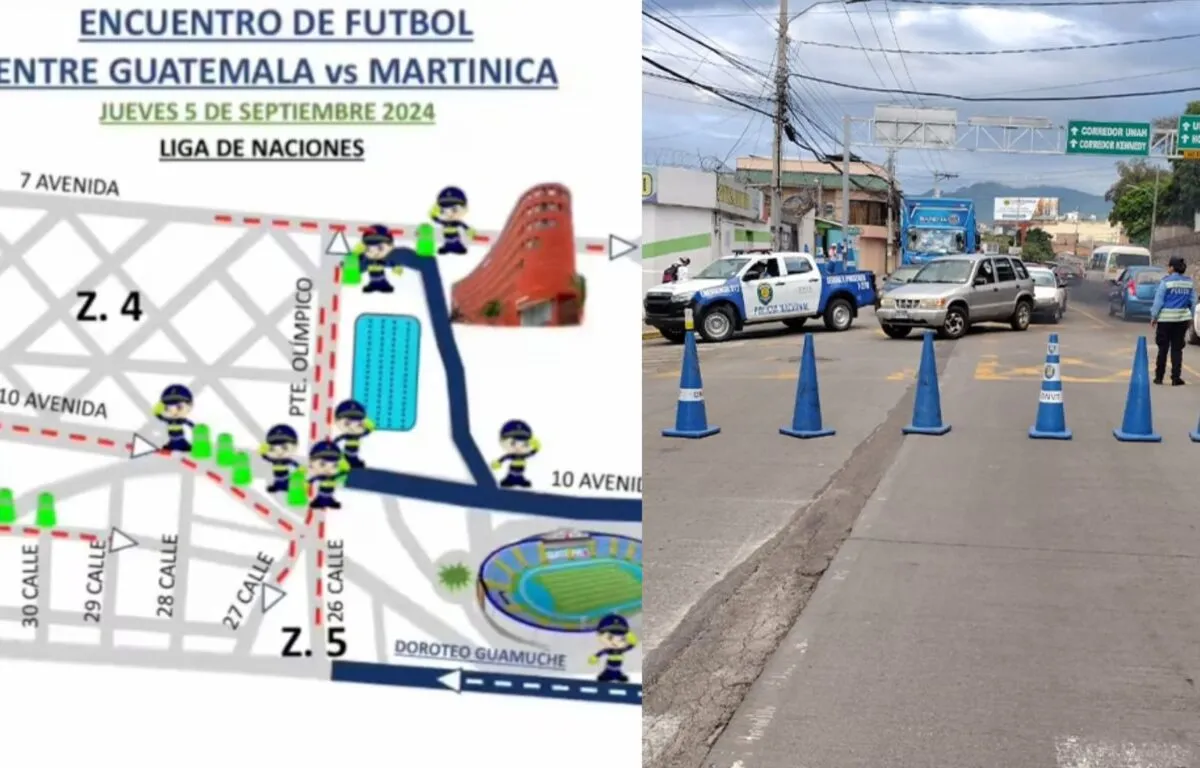 VIDEO. Cierres de Tráfico por Partido de Fútbol: Concacaf ¡Toma Precauciones!