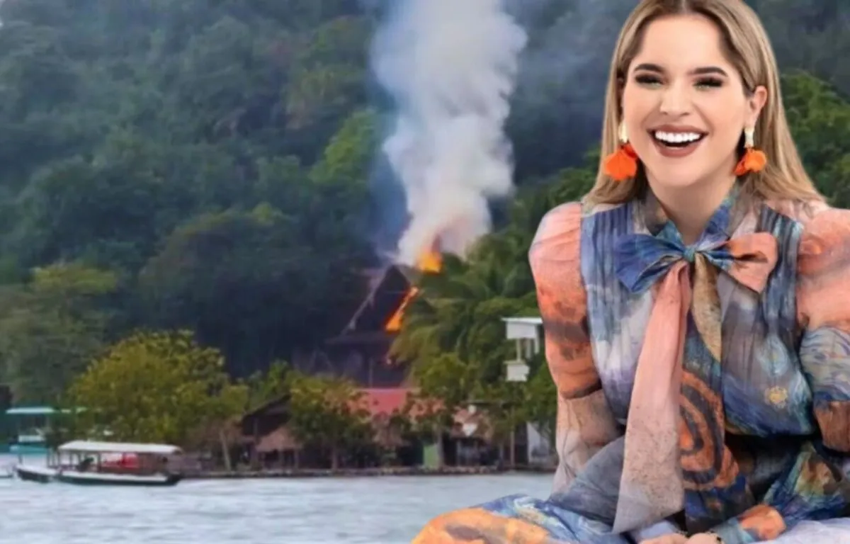 Allisson Valdez revela video del Incendio en el Restaurante "Raíces del Lago" en Petén