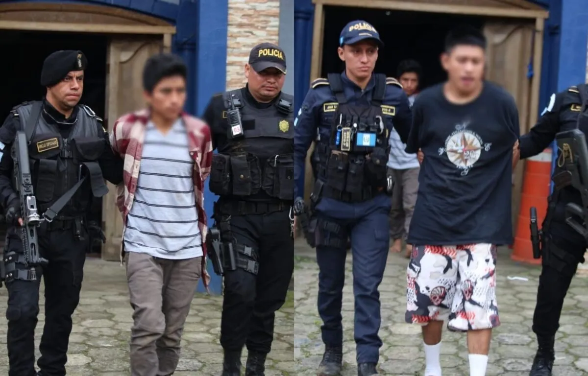 Los Detenidos Son Miembros de la Mara 18