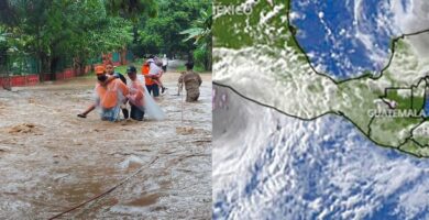 Los efectos del Huracán Kristy en Guatemala