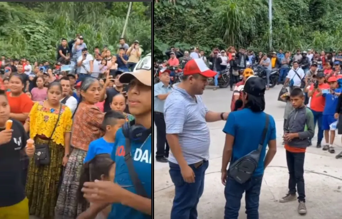 Así fue el debut de Victor Tut que cerro varias calles en Guatemala