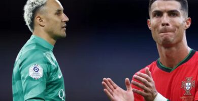 El récord de Cristiano Ronaldo que Keylor Navas quiere superar