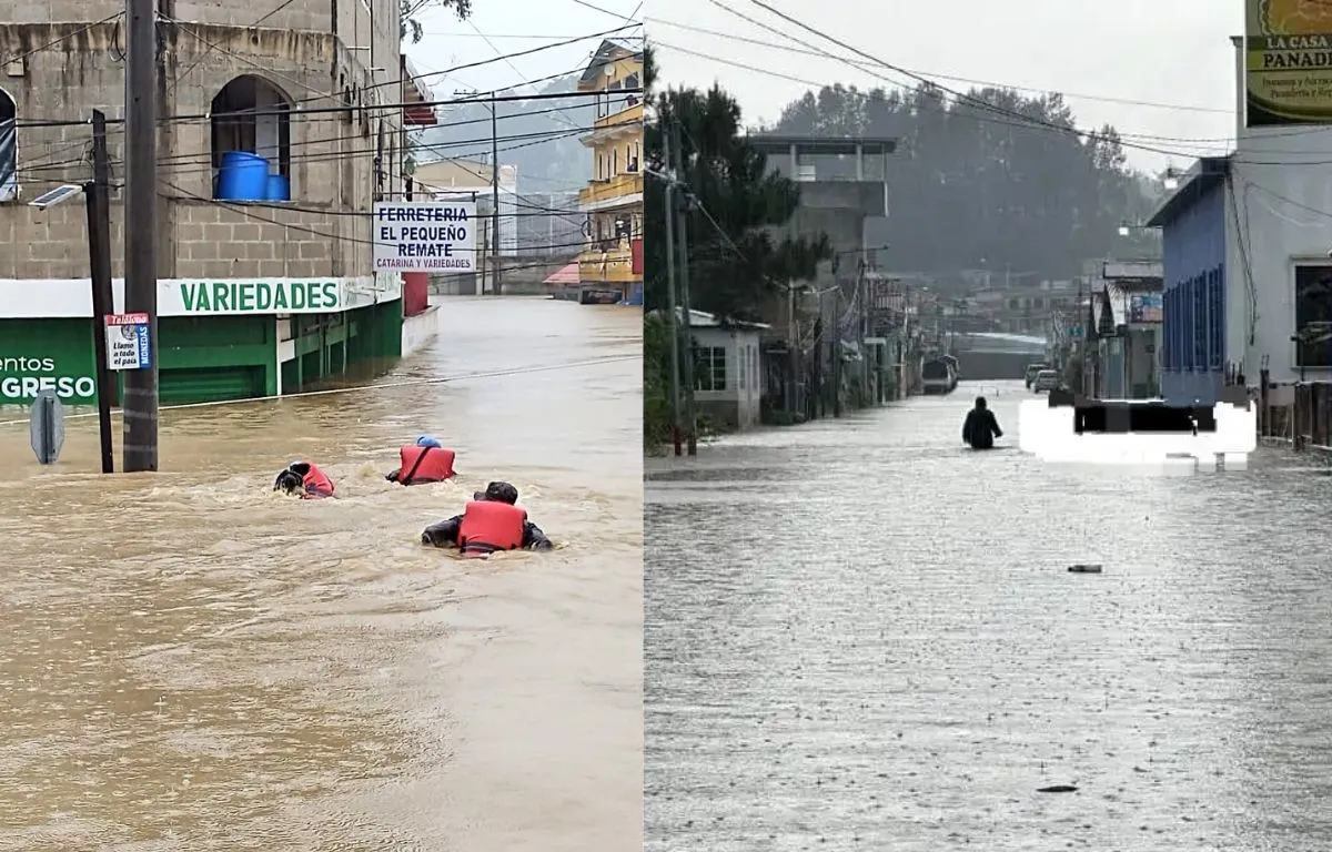 Insivumeh alerta sobre fuertes lluvias e inundaciones en Cobán
