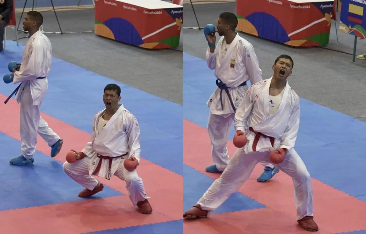 Brandon Ramírez Oro en Karate y Orgullo Nacional, un enfrentamiento inolvidable