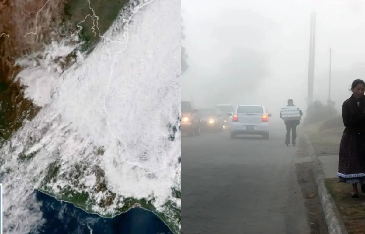 Insivumeh Informa: Viernes helado en Guatemala: Masa de frío y fuertes vientos del norte