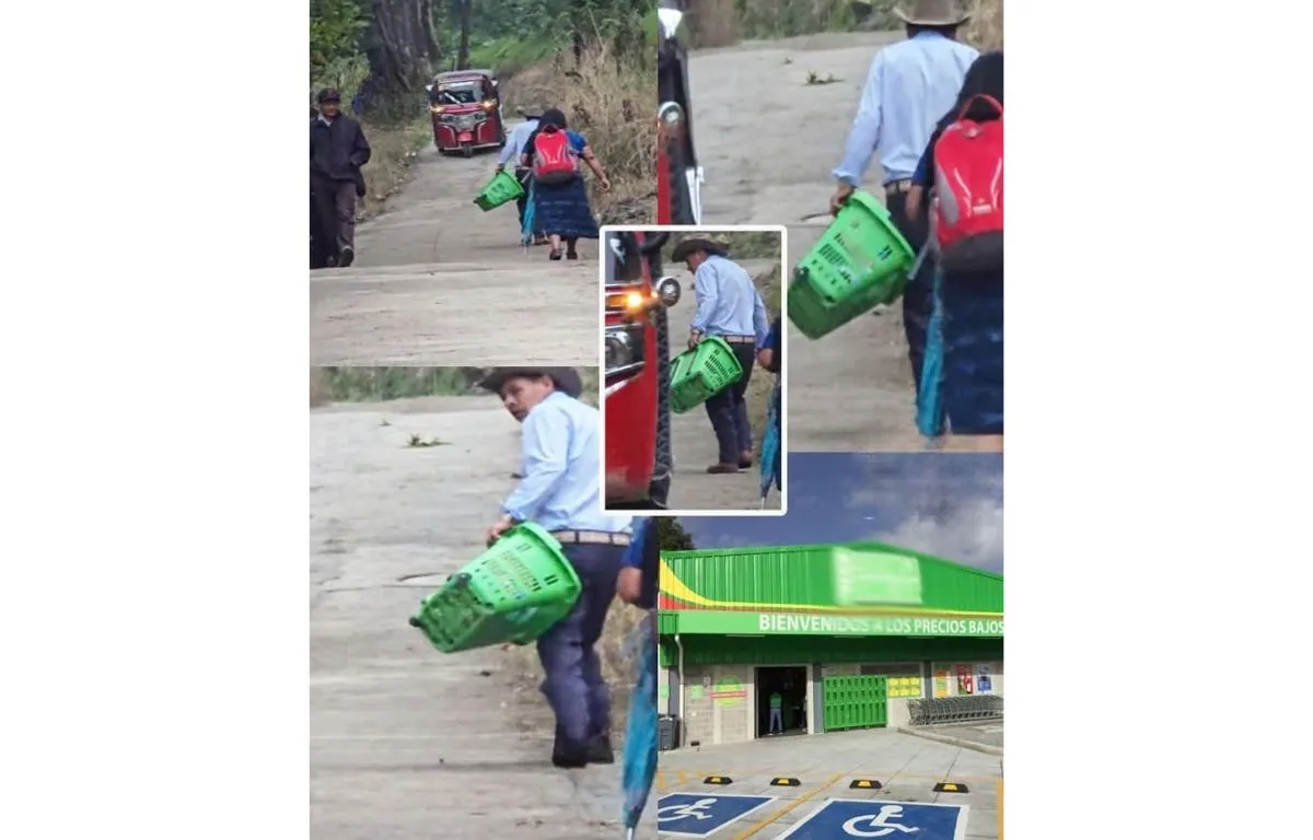 La Historia Viral de un Guatemalteco y la Carretilla del Supermercado