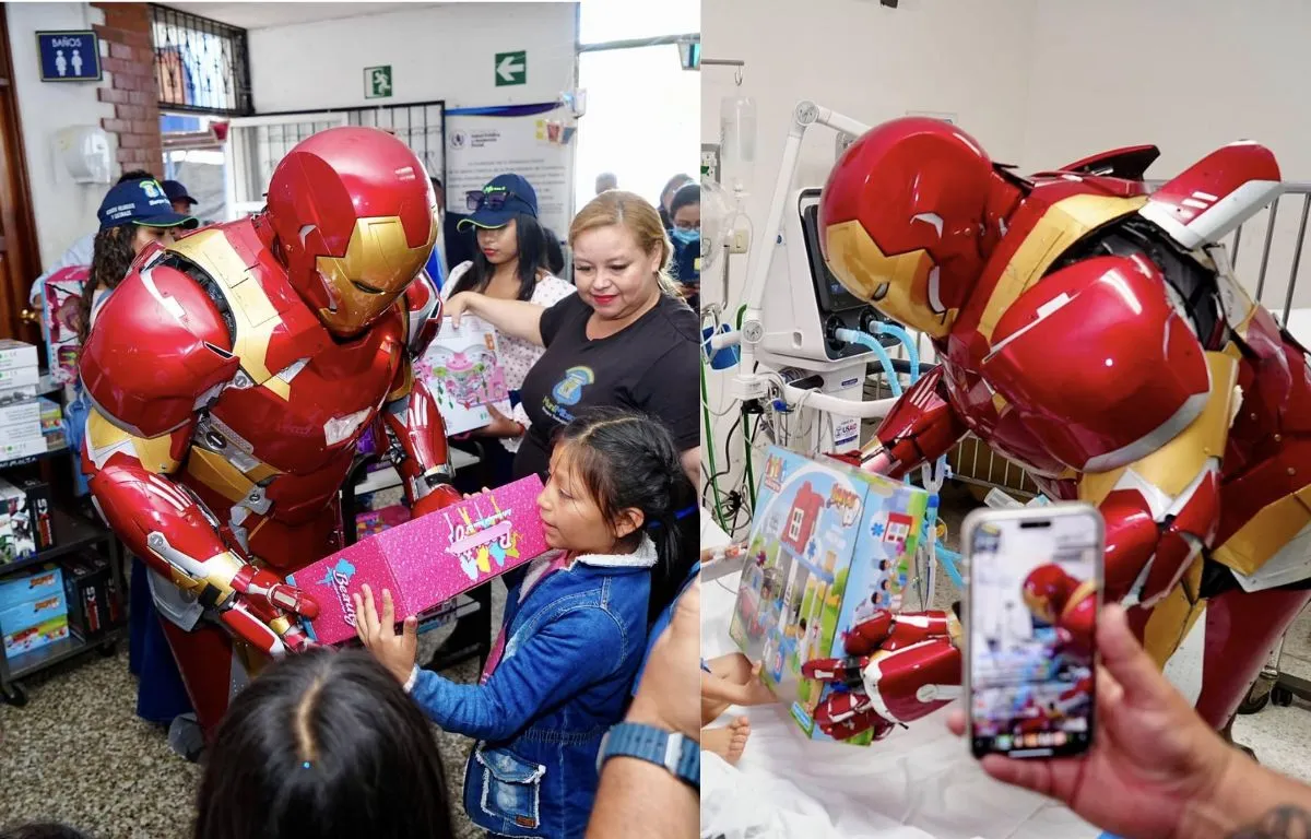 Neto Bran Lleva Alegría a Niños Hospitalizados con Regalos Navideños
