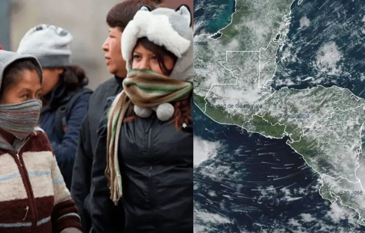Potente frente frio en Guatemala, Insivumeh advierte desde el Golfo de México