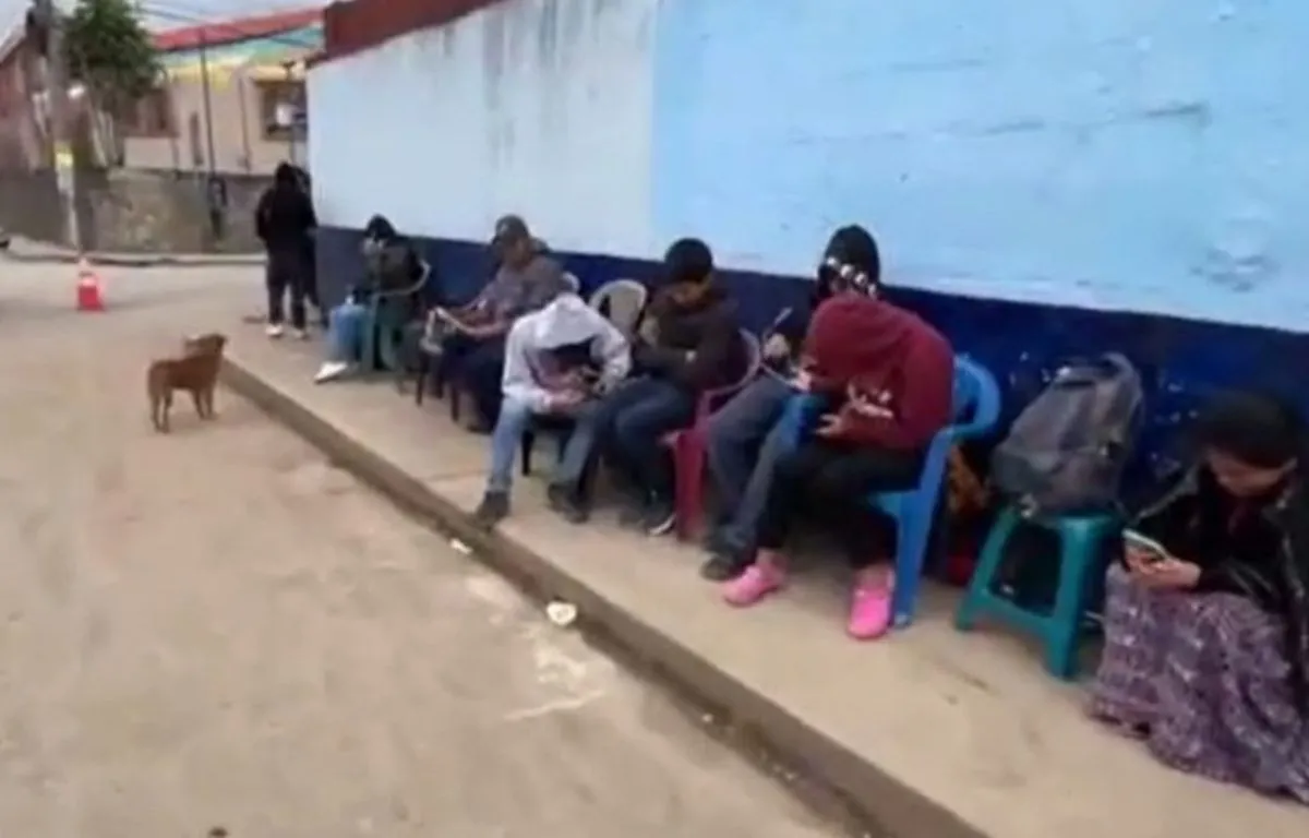 Una espera bajo el frío de Cobán, días de sacrificio