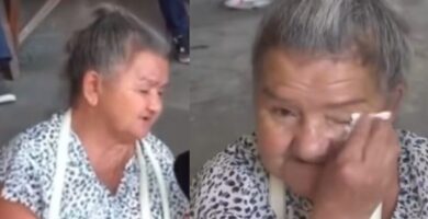 Abuelita llora al ser abandonada “Por favor, no se olviden de mí”