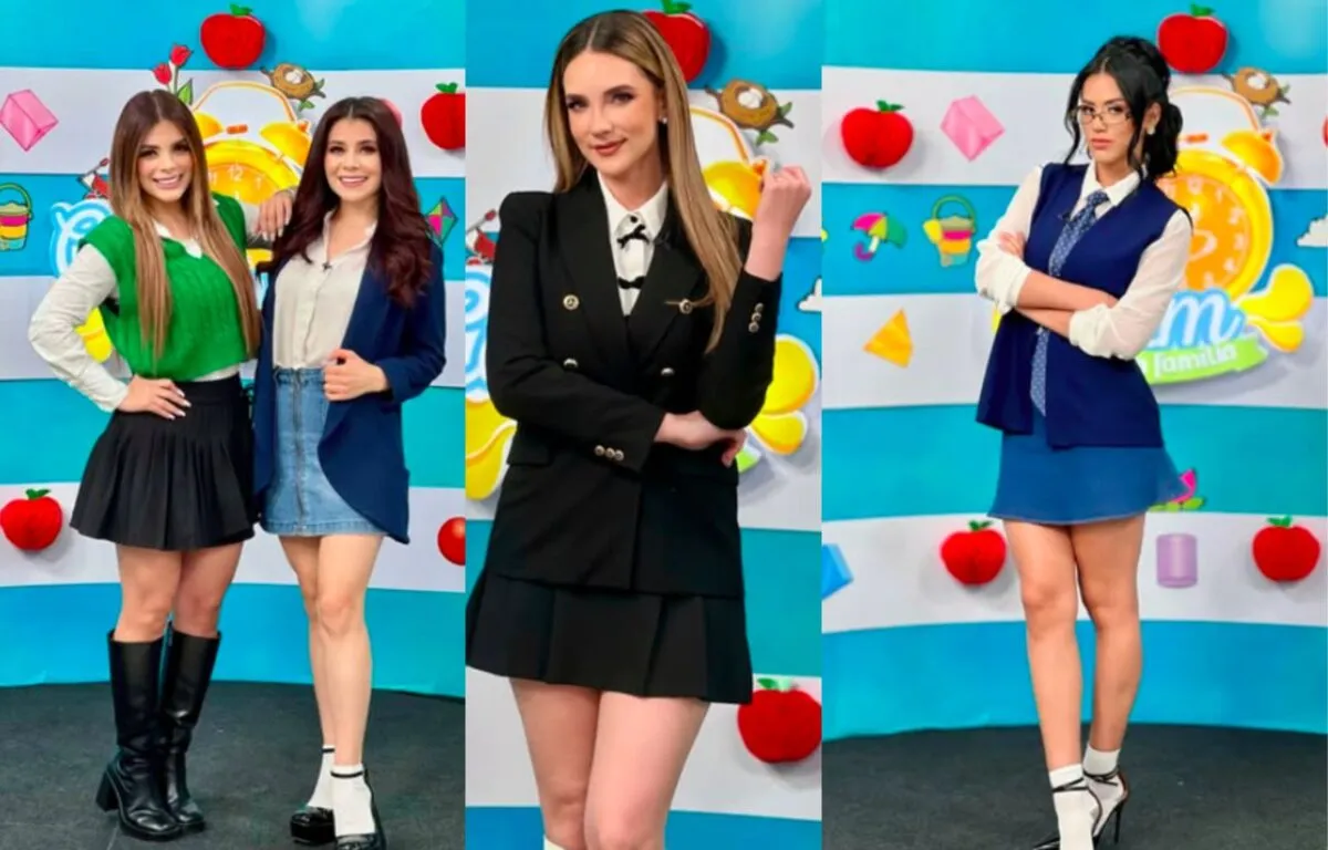 El Homenaje al Regreso a Clases Presentadoras de Café AM Sorprenden con Creatividad