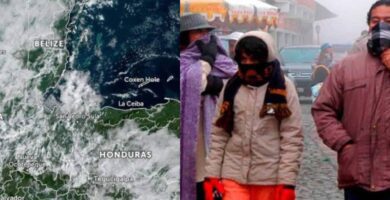 Frente frío golpeará Guatemala 10 departamentos sentirán su impacto