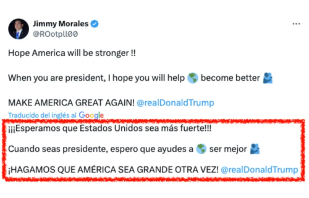Jimmy Morales y Su Mensaje a Donald Trump Expectativas de Cambio en 2025